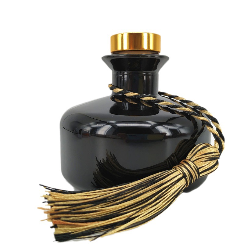 供应复古香薰空瓶矮肚香薰瓶120ml150ml高分塞香薰瓶玻璃瓶挥发瓶