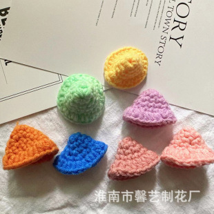 �ֹ�ë������Сñ�� �ֹ���ᘿ�����ñ DIY���b�Ʒ���ë���b�