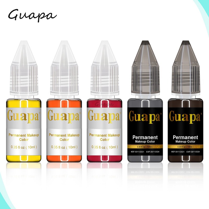 Semi-permanent tattoo pigment professional tattoo pigment color eyebrow lip eyeliner tattoo ink tattoo supplies