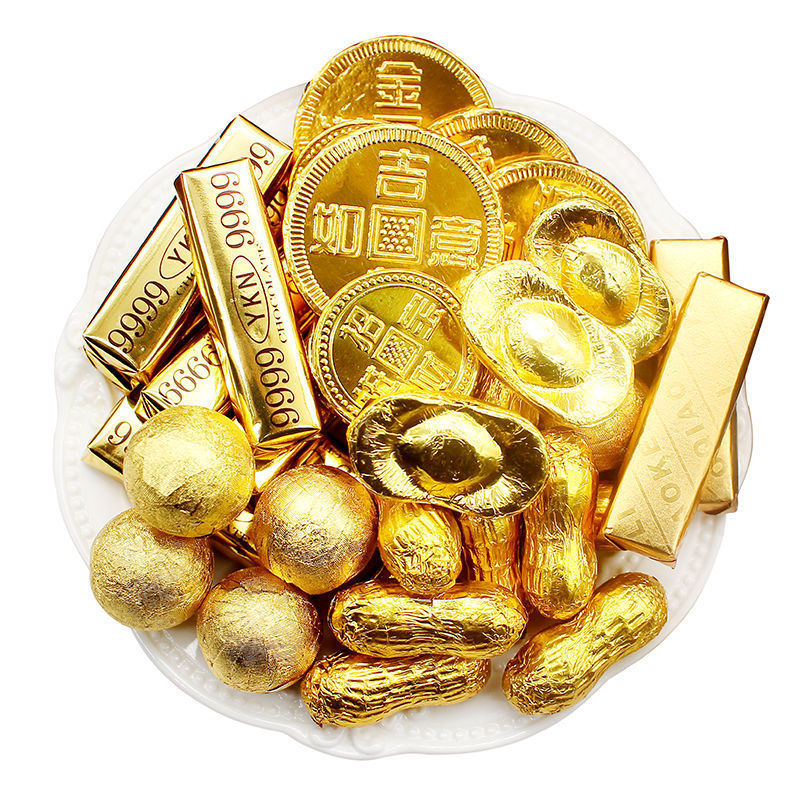 100g バルク【500g金貨工場直販チョコレート】金インゴット|undefined