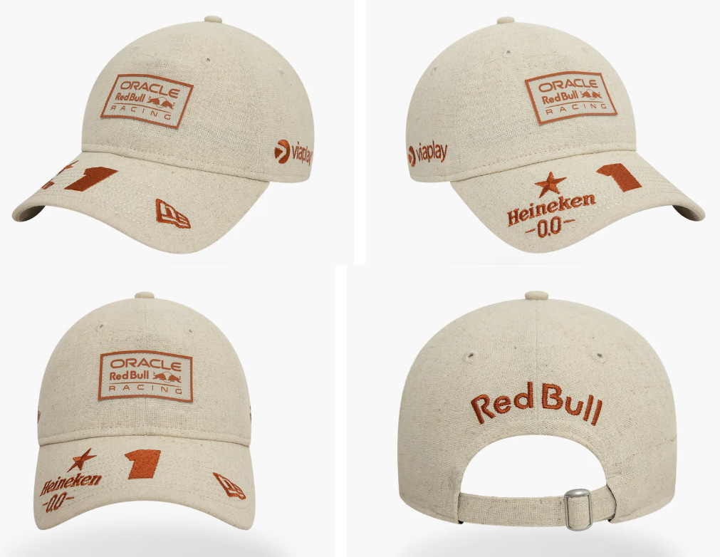 2024 nuevo estilo transfronterizo negro techo duro Red Bull League fan gorra de béisbol sombreado protector solar hombres y mujeres estilo bordado de moda
