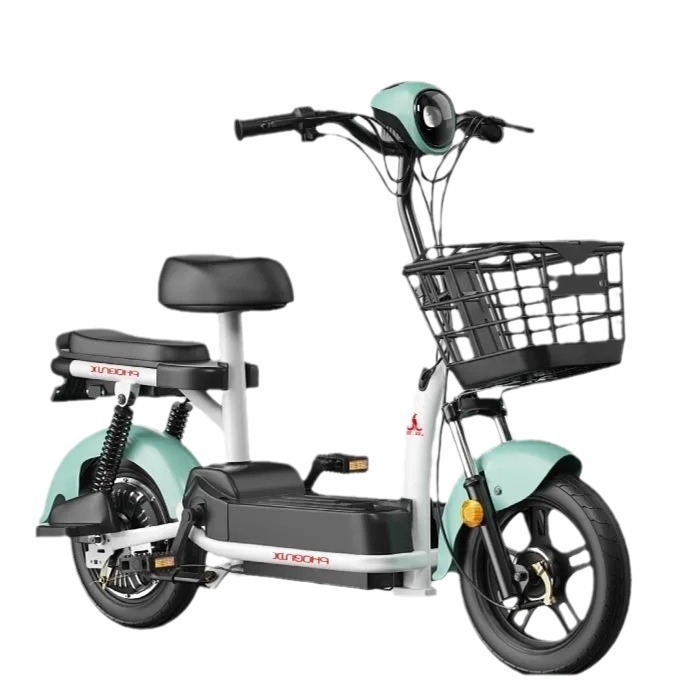 Phoenix nueva bicicleta eléctrica estándar nacional 48V viajeros hombres y mujeres adultos para caminar litio ligero coche eléctrico para padres e hijos