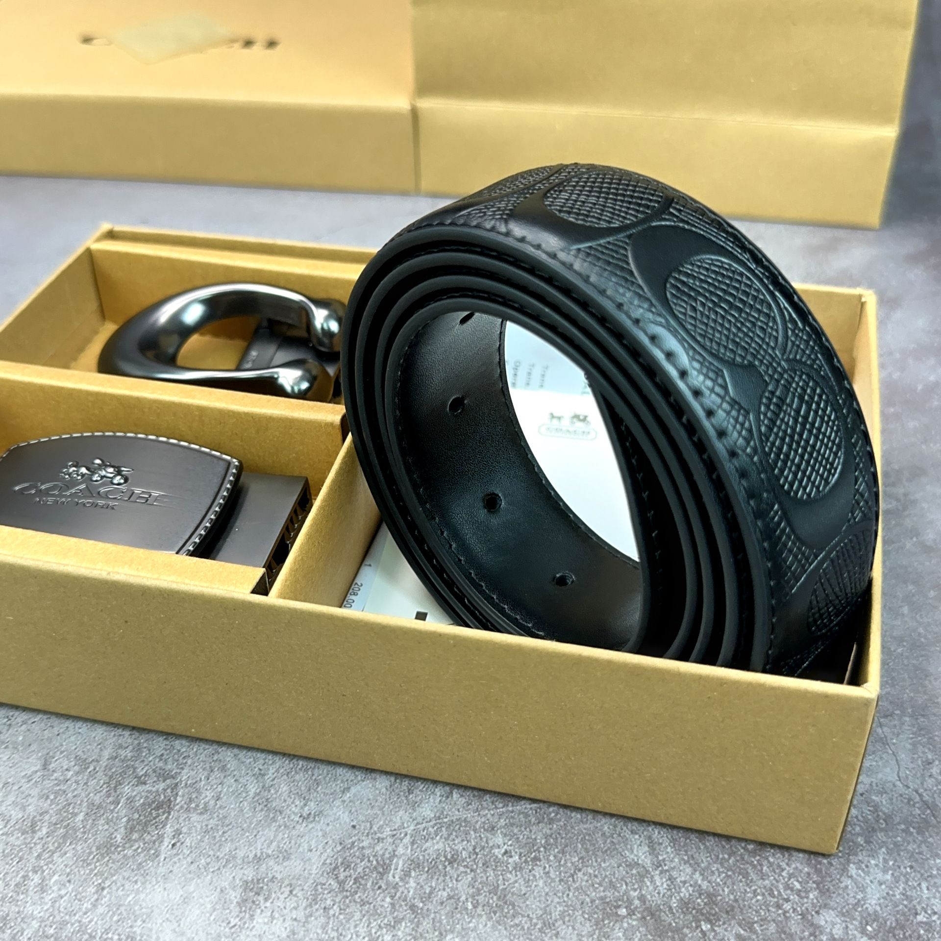 Embossed Large C Icon