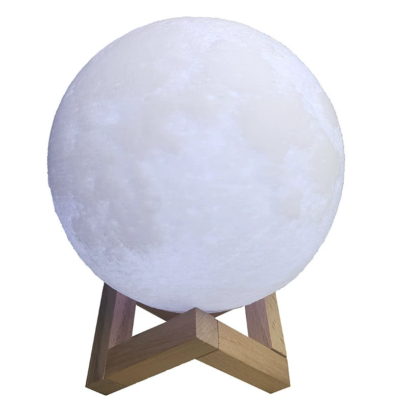 Креативная луна, ночник для кровати, расписной фонарь для друга, 3D, подарок на день рождения
