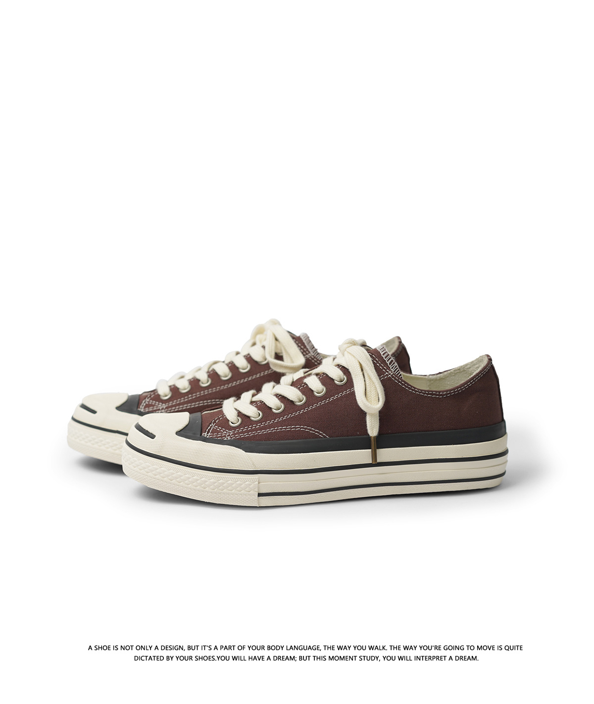 2024 nouvelles chaussures basses tendance en toile respirante à semelles épaisses pour hommes et femmes blanches, japonaises et_voghion.com