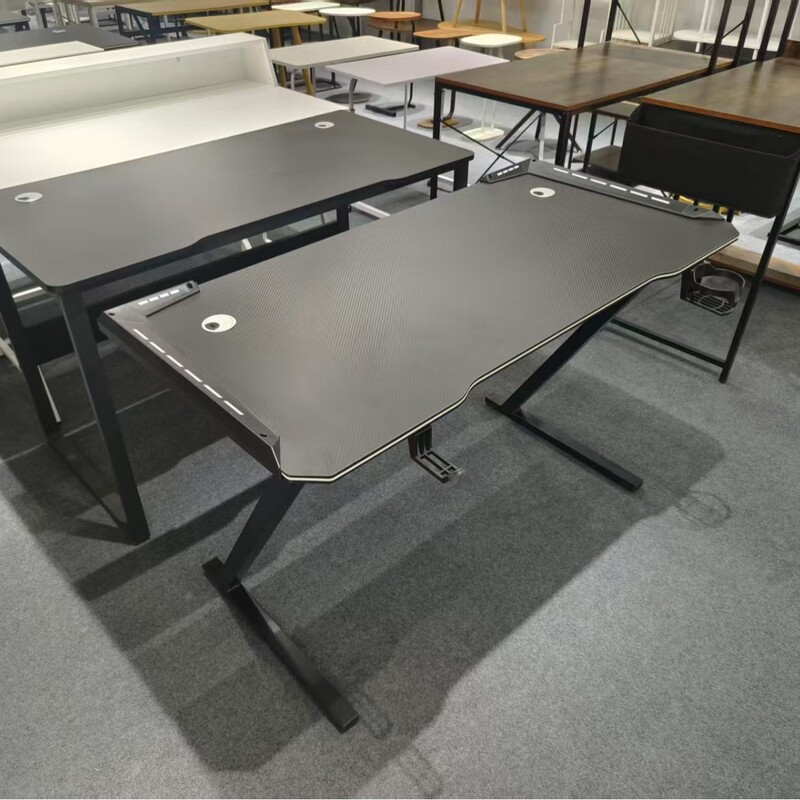 Computer Desk Z-Shaped Cross-Border Office Study Desk Student Desk Large Size Writing Desk Gaming Competition Table Desk Computer Desk Z-Shaped Cross-Border Office Study Desk Student Desk Large Size Writing Desk Gaming Competition Table Desk