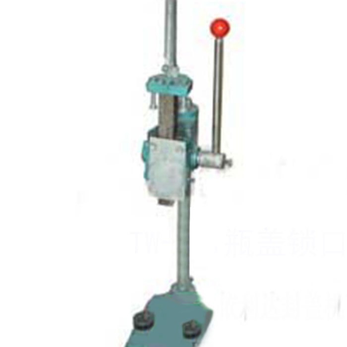 玻璃瓶自动手压封盖机辣椒酱封口机吉林塑料瓶瓶盖半自动锁口机