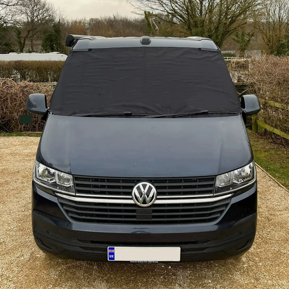 Европейский вокзал кемпинг RV лобовое стекло противоморозный чехол VW T6 Transpoter солнцезащитный козырек 600D оксфордская ткань