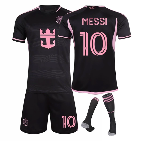 25 Miami Guest Black No. 10*Messi+matching socks