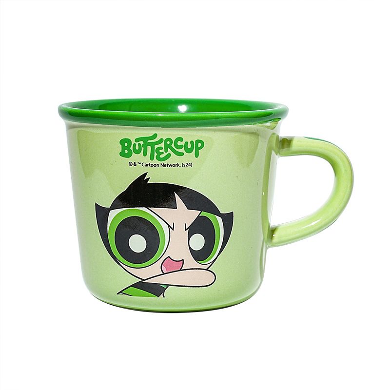 Flying Sky policías de cerámica copas de regalo de mano de chicas copas de regalo de regalo de cumpleaños de oficina