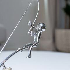 跨境渔夫The Fisherman Balancing Sculpture平衡工艺品桌面摆件