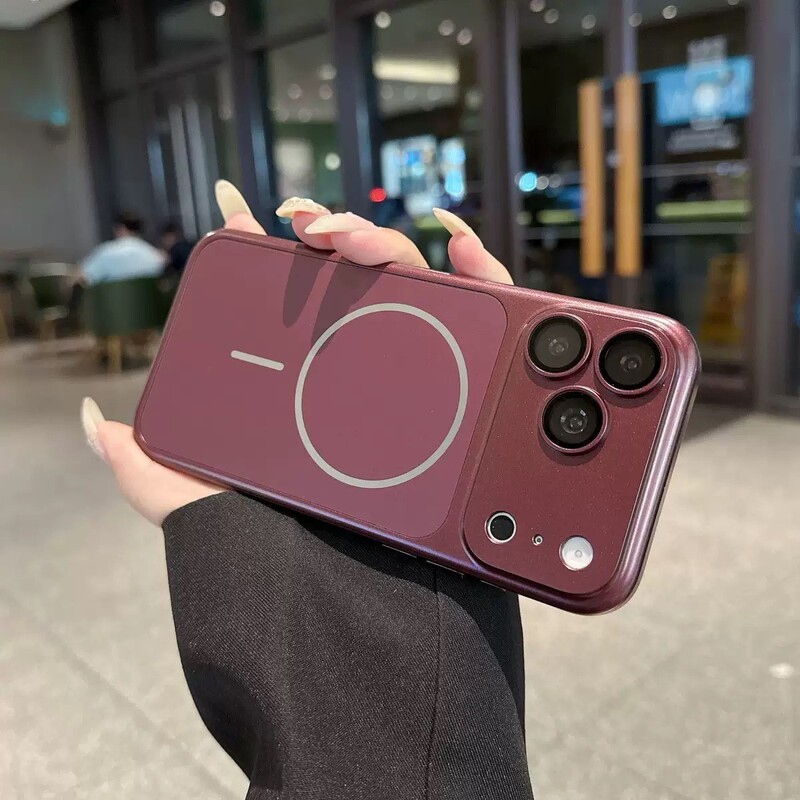 Cross-border iPhone 18 Pro Max electroplated original magnetic phone case suitable for Apple 17, transforms into 18 in seconds, protective cover for 16