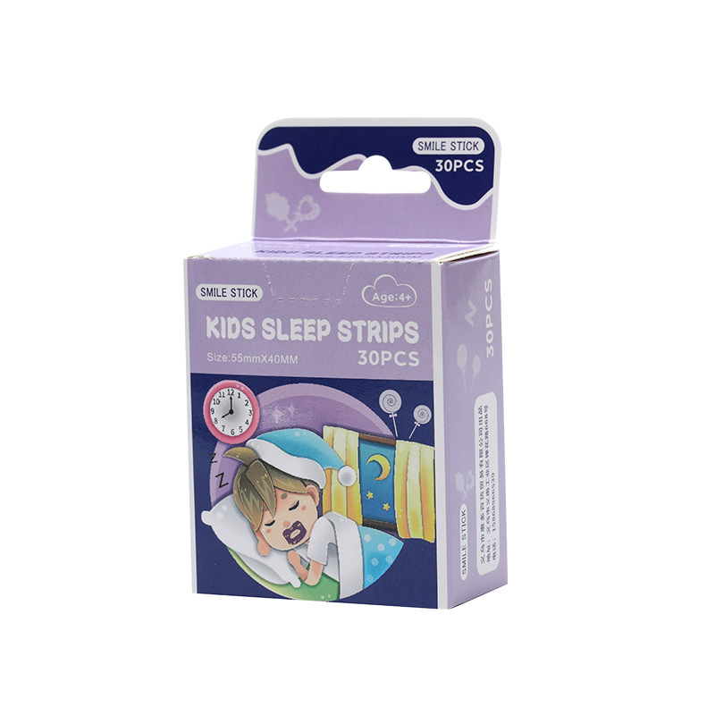 Pegatinas de corrección de la boca y la respiración para niños pegatinas de labios para dormir pegatinas de cierre de boca anti-apertura pegatinas de sellado boca cinta cerrada