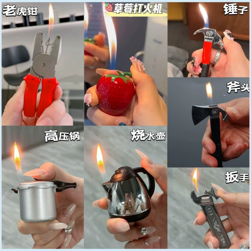 Инфлюенсер TikTok, причудливые забавные плоскогубцы, гаечный ключ, чайник, зажигалка, надувной креативный забавный подарок для парня, оптовая продажа, модный