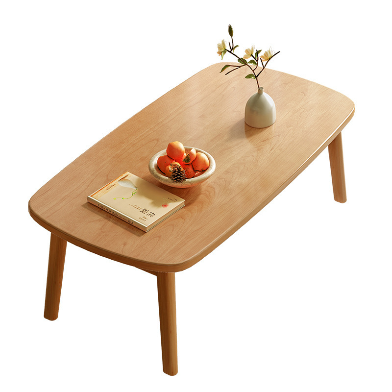Mesa de centro plegable, sala de estar de apartamento pequeño, mesa de centro para el hogar, mesa de comedor, dormitorio de doble uso, mesa baja pequeña, mesa pequeña simple de madera maciza
