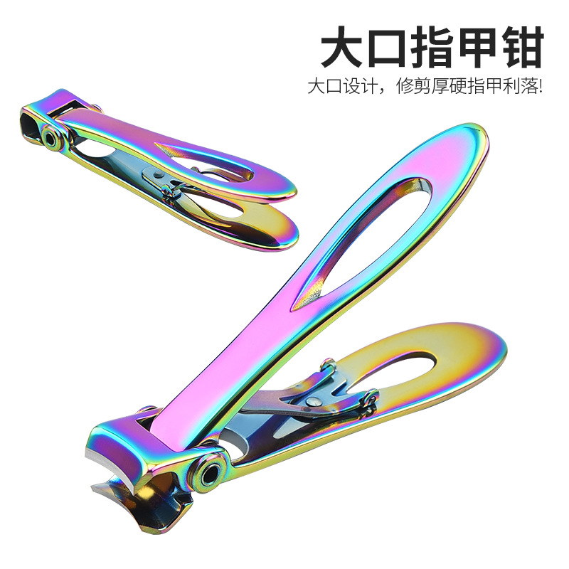 Cortaúñas de Boca Grande cortaúñas individuales cortaúñas de Boca Grande cortaúñas de acero inoxidable cortaúñas de impresión logo cortaúñas traje