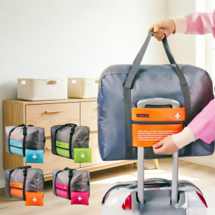 (Cross-border trading), universal folding storage bag, travel bag, airplane, handheld equipment bag, with your logo imprint