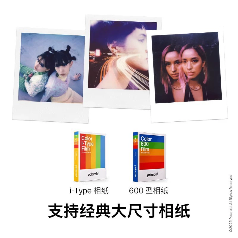 【Новый продукт】PolaroidNow+Gen3 Новый Полaroид Внешняя камера Полaroид фотопленка бумага для фото подарок