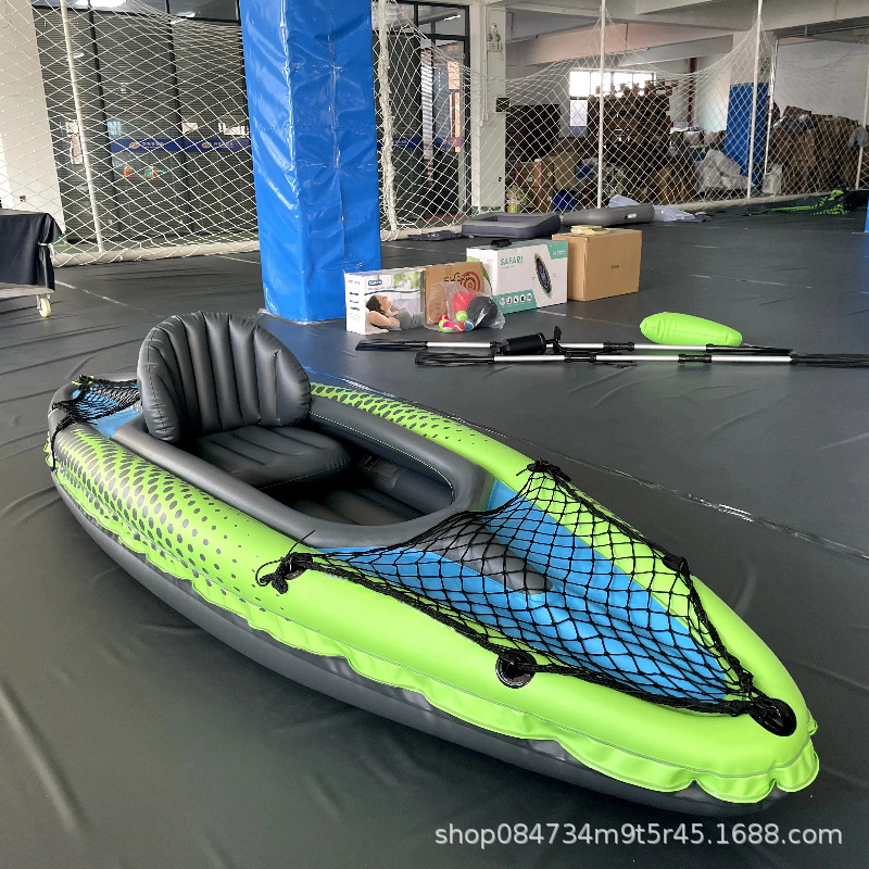 Intex-I Low Price Same Style Inflatable Boat Rubber Boat Thickened Assault Boat Canoe Fishing Boat Kayak
