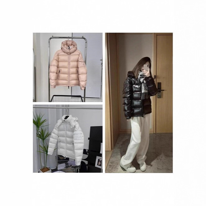 Maya Breadwear down Jacket Unisex Maya Same Style down Jacket Foreign Trade Cross-Border