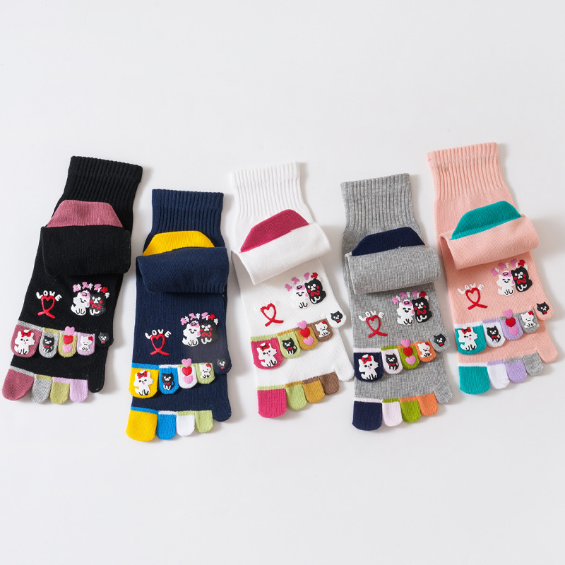 Women's cartoon Tabi for toes