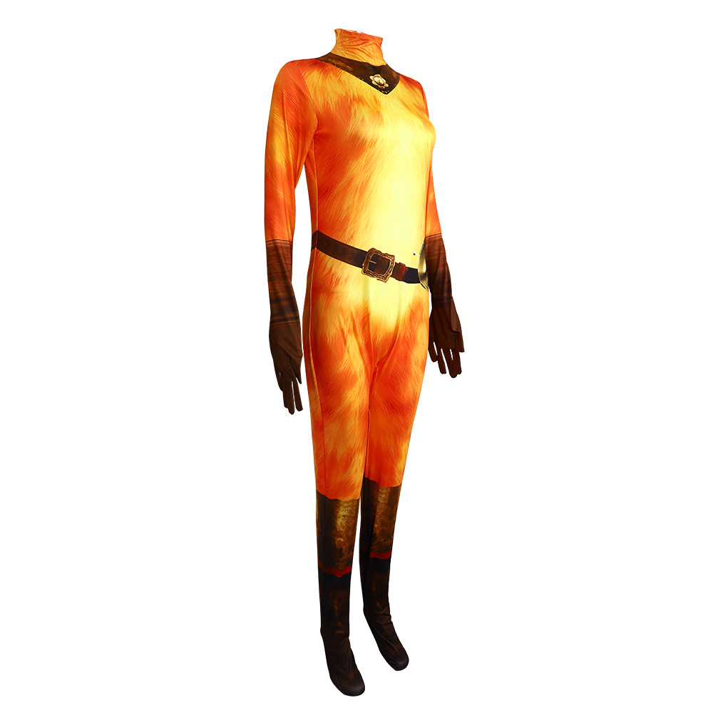 Halloween Puss in Boots Gato Cosplay Disfraz Vestido de fiesta de disfraces