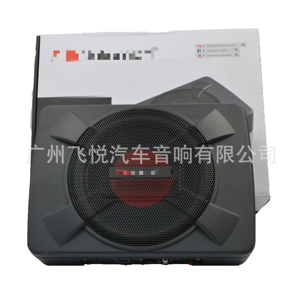 Manufacturer Wholesale Car Audio 12V High Power 1000W Active 8inch Car Ultra-Thin Cannon Subwoofer Nbf08A