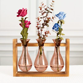 玻璃工艺品;装饰花瓶;水培植物瓶