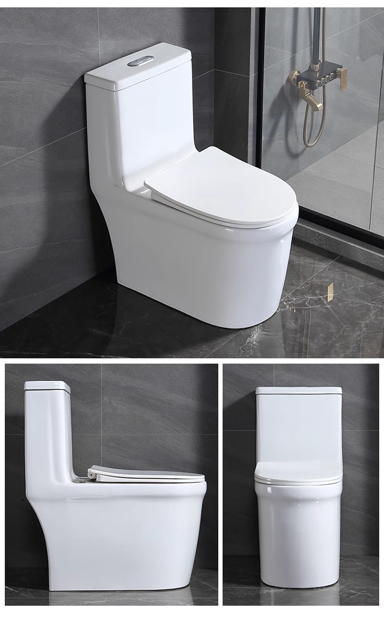 Super vortex siphon type large-diameter anti-odor and anti-splash silent hotel apartment project wholesale toilet undefined