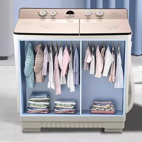 长虹阳光洗衣机半自动不锈钢家用大容量10/15公斤双桶双杠洗衣机