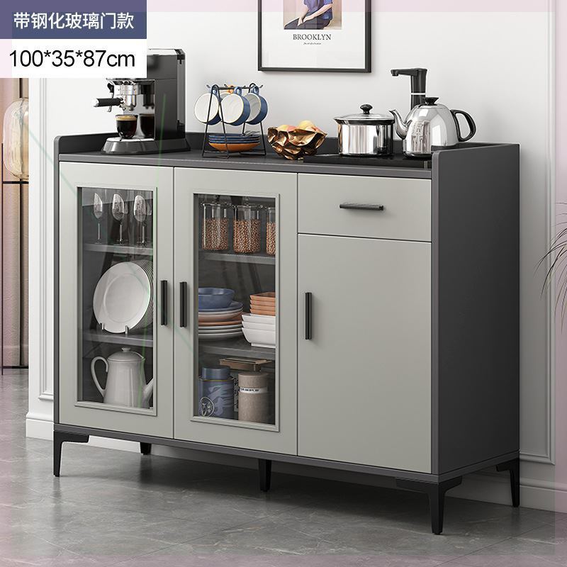 Tea Cabinet Integrated Tea Cabinet Tea Table Tea Bar Machine Sideboard Modern Simple Storage Cabinet Coffee Machine Display Table