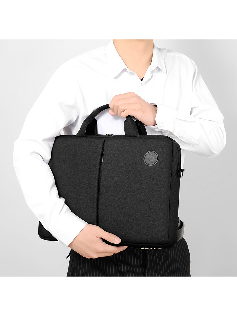 Transfronterizo nuevo hombro maletín de los hombres de negocios de cercanías bolsa de archivo ligero de gran capacidad bolsa de Ordenador Portátil Bolsa de ordenador