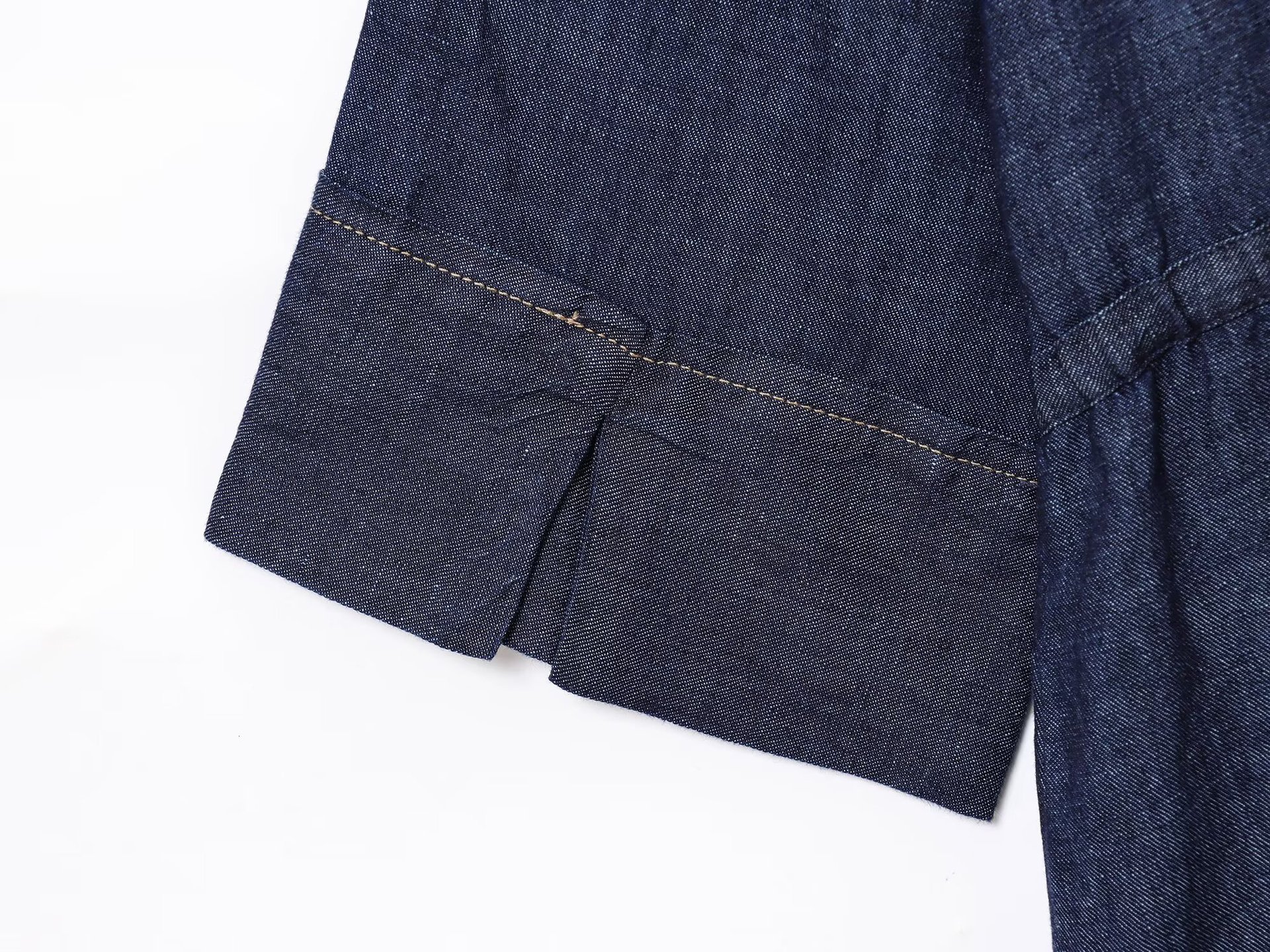 Cross-border European American Women's Fashion Bestseller: Casual And Stylish Denim Blend Shirt With_ecoleips.com