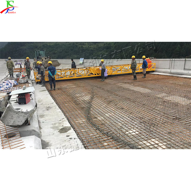 pavimentador ultrasónico para construcción de pavimentación de pavimentación de cemento de construcción pavimentador de mortero de cubierta de puente
