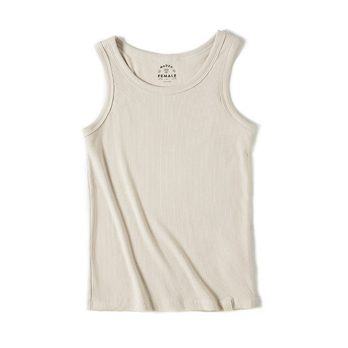 Marden Women's Summer Hot Girl Base Layer Tank Top, Wearable and Outerwear, Slimming Koromaru Style, Sports Backless Top