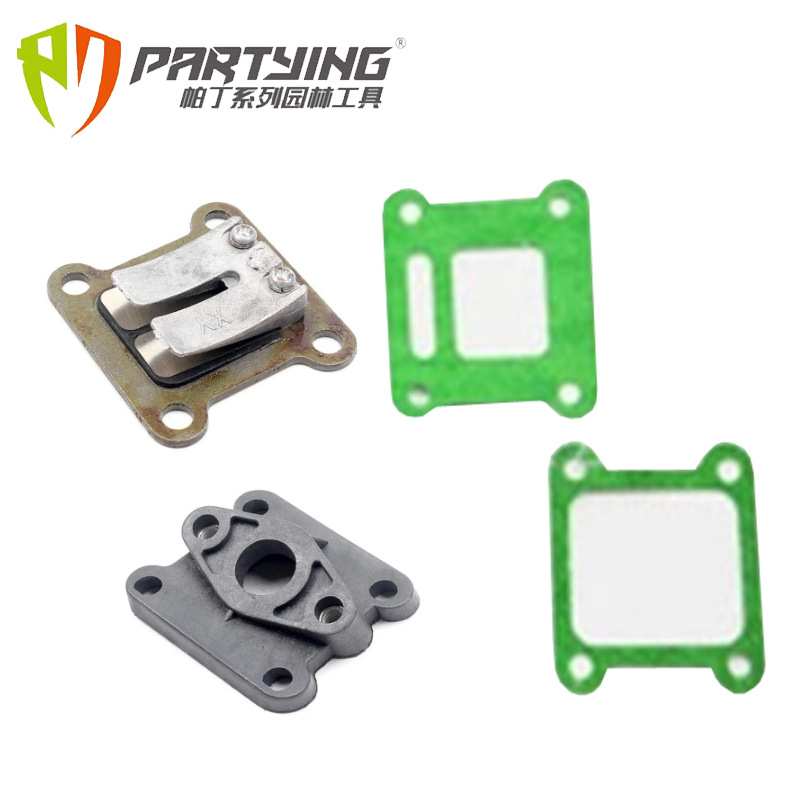 割草机 BC411 CG NB411  1E40F-6 RB411 进气管 进气阀 簧片阀