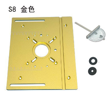 アルミニウム合金C8電動木工用ミニテーブルソー、溝切り・エッジ加工用、パネルサポート付き、クロスボーダー人気商品、逆転式|undefined
