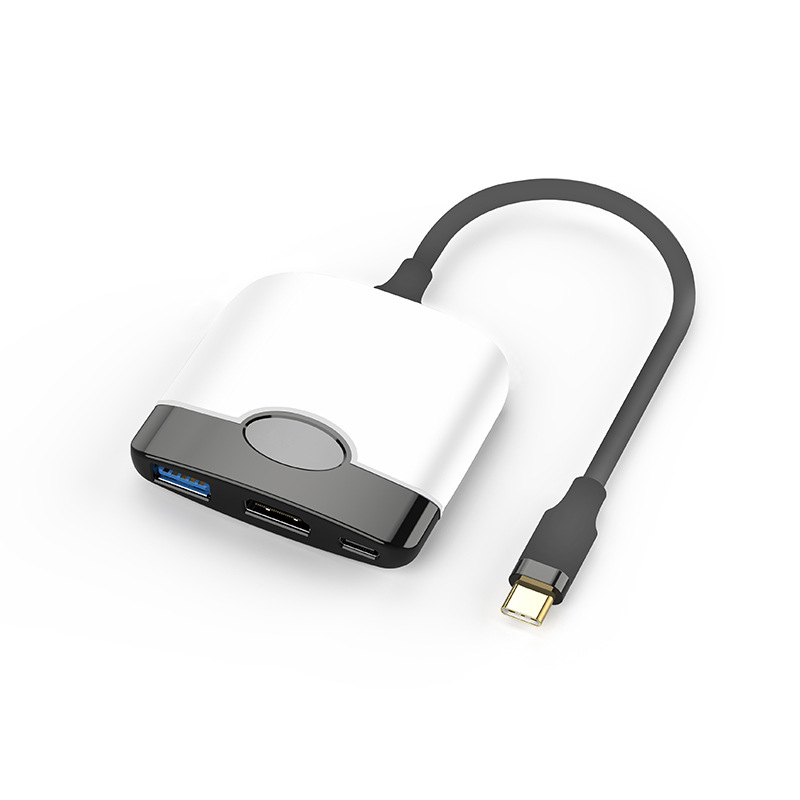 HDMI + USB3.0 + PD blanco y negro