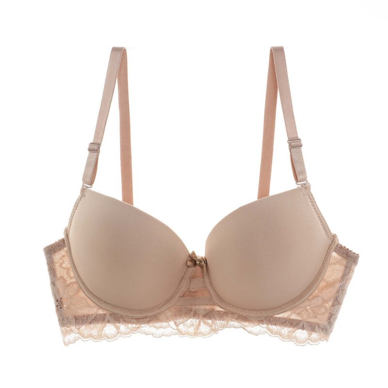 Canadian Original Lasenza Push-Up Bra Deep V Lace Seamless Sexy Thick Cup Bra That Enhances Bust Appearance Canadian Original Lasenza Push-Up Bra Deep V Lace Seamless Sexy Thick Cup Bra That Enhances Bust Appearance