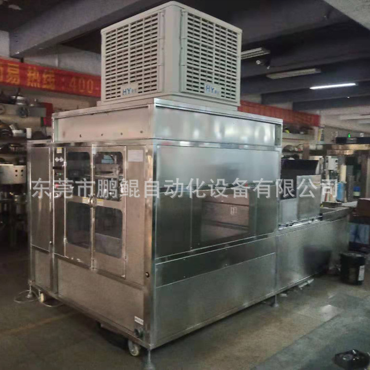 东莞厂家直供薄膜自动喷胶设备 透明膜喷烤一体全自动喷胶机定制