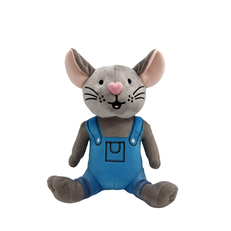 Cross-border hot selling If You Give A Mouse A Cookie plush doll Mouse children picture book toy