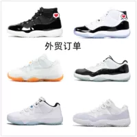 Оптовые кроссовки AJ11 High и Low Top Devil Cool Grey, спортивные кроссовки для бега, Slam Dunk Kang с пряжкой, черно-белые баскетбольные кроссовки Joe 11