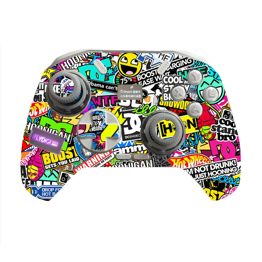 Наклейка на контроллер Octopus 4, наклейка для Force Feedback Elite Controller Apex4, совместимая с flydigi C