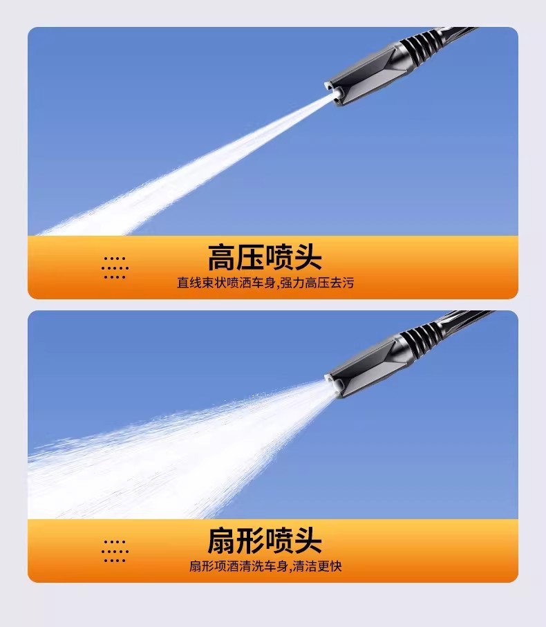 2026 New German Wireless High-Pressure Car Washer, Household High-Pressure Water Gun, Rechargeable, Portable, High-Power Cleaning