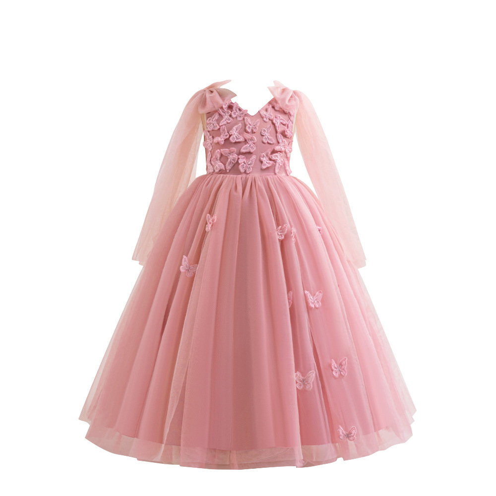 Ropa infantil europea y americana nuevo vestido infantil vestido de princesa vestido