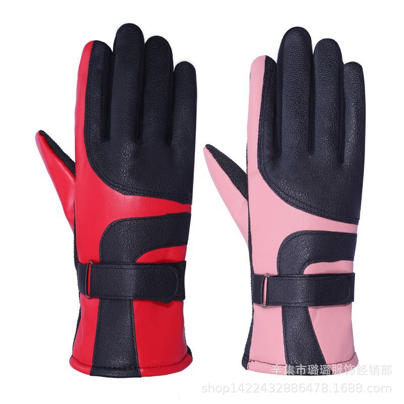 men's winter travel keep warm sports gloves