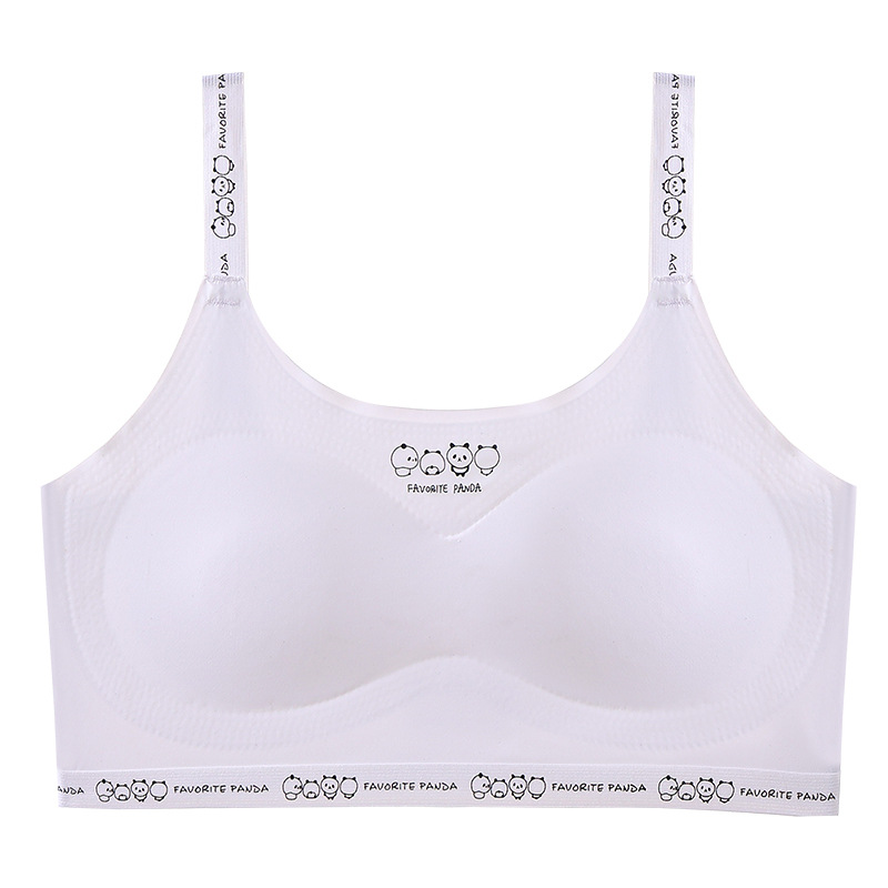 Período de desarrollo del sujetador de las niñas estudiantes de la escuela primaria verano ropa interior de las niñas de seda de hielo fino niñas niños mayores niñas chaleco de las niñas