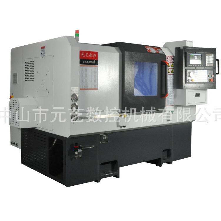 CK46X/D刀塔斜轨精密数控车床 不带尾顶  八工位伺服刀塔 机床