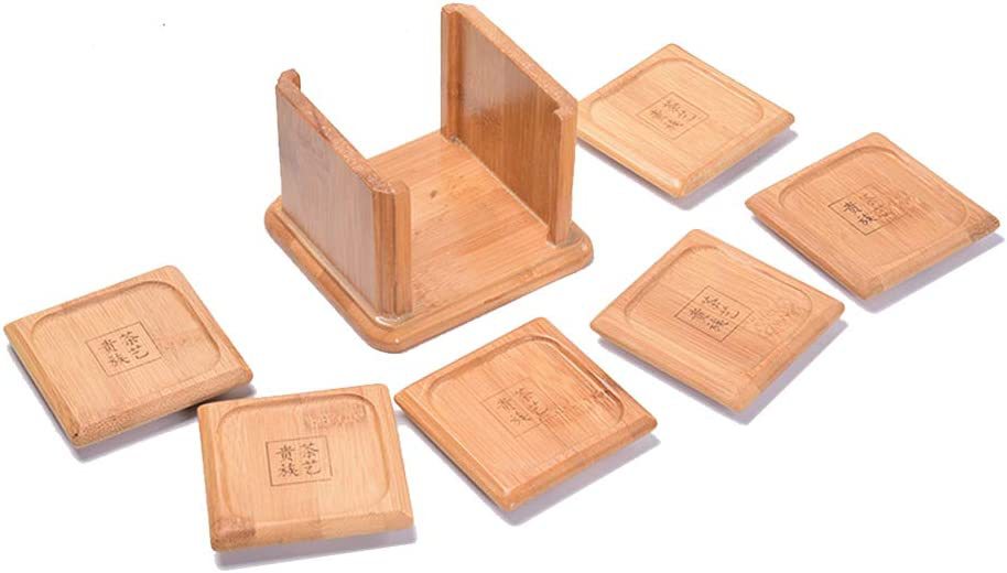 实木制杯垫雕刻杯托圆形方形实木锅垫茶杯垫木质杯垫杯托托盘