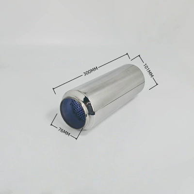 Exhaust pipe, Customized car modification stainless - 03-1076z76-interface-300-long-straight-through